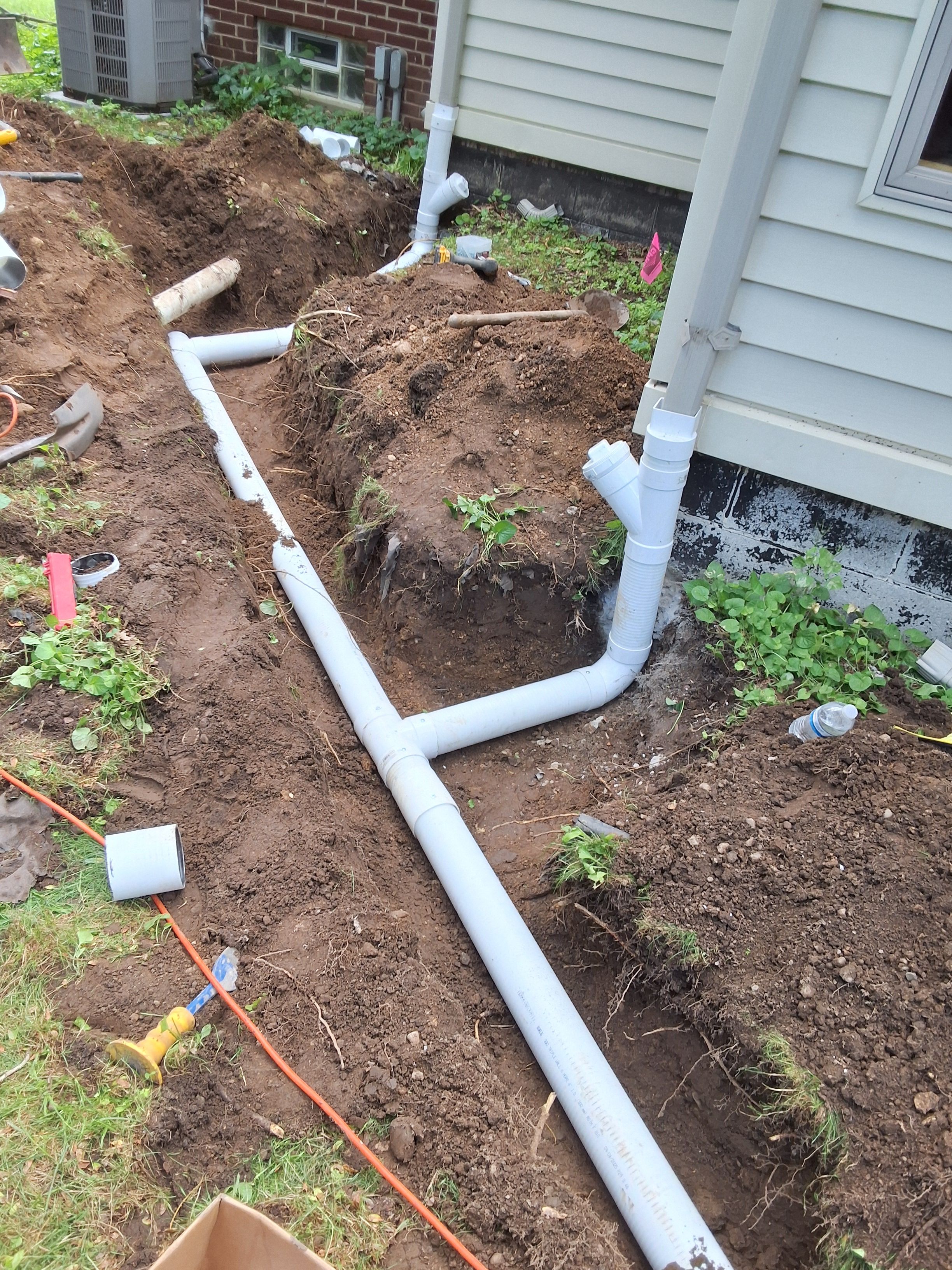 French Drain Work